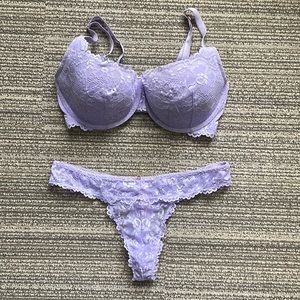 NWOT Savage X Fenty bra and panties set